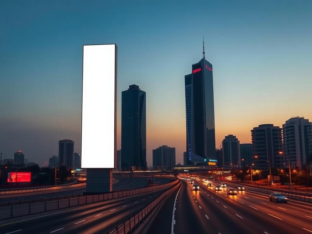 Illuminated Pylon Sign