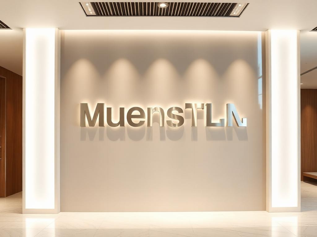 Reception Logo Wall